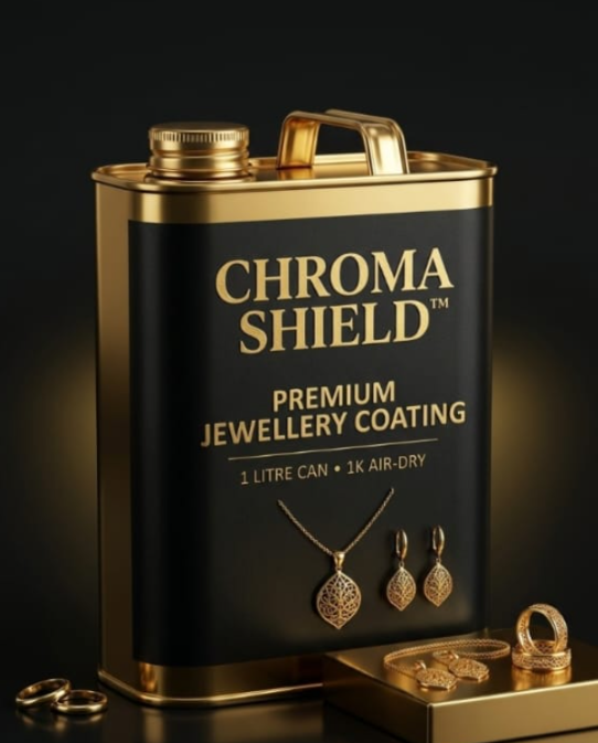 ChromaShield™ premium Jewellery Coating Lacquer 1 litre can
