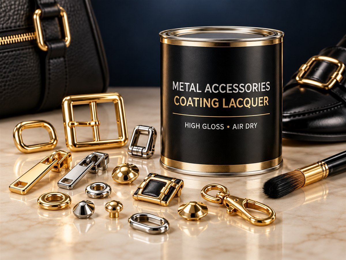High Gloss Metal Accessories Coating Lacquer