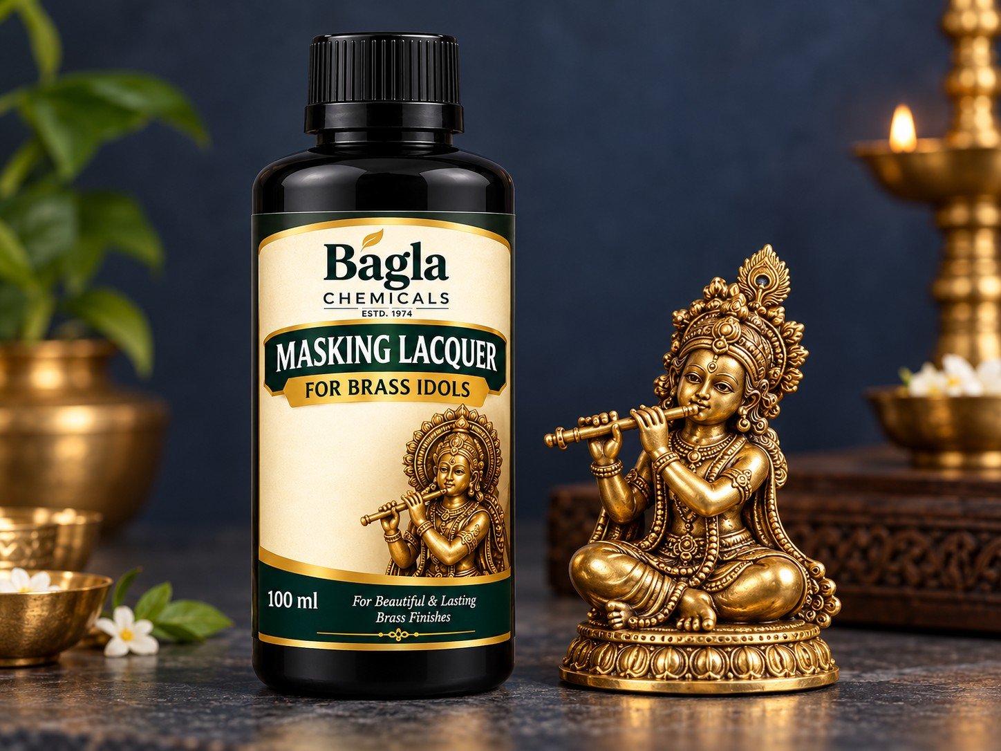 Masking Lacquer for Brass Idols - Bagla Chemicals